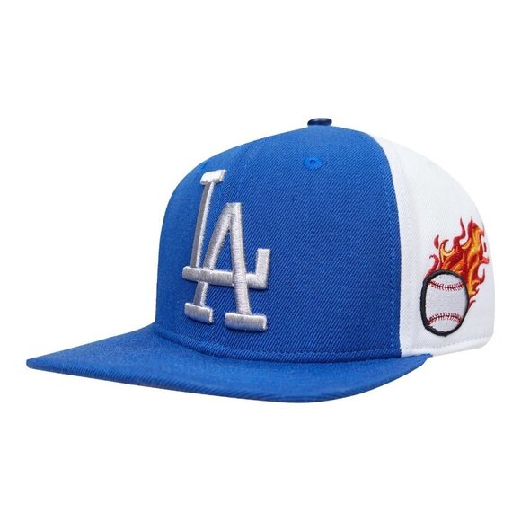NWT Pro Standard Dodgers Chrome Wool Snapback Size OS - Picture 2 of 12